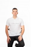 Beyaz Polo Yaka T-Shirt