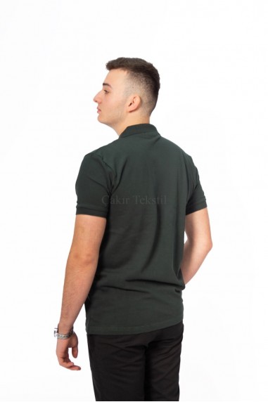 Yeşil Polo Yaka T-Shirt