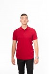 Kırmızı Polo Yaka T-Shirt